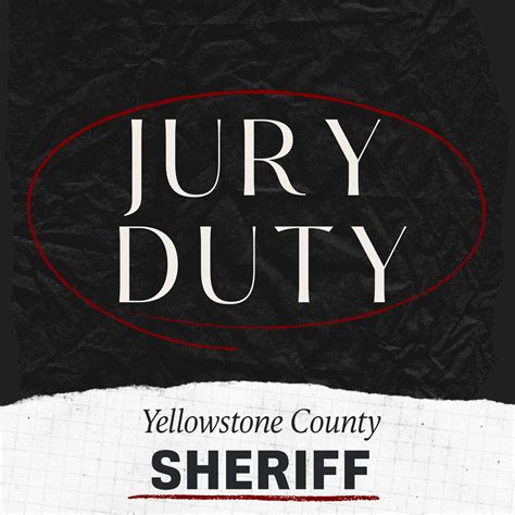 Yellowstone - Jury Questionnaires were recently sent out for this term
