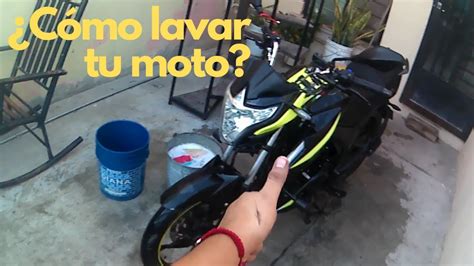 Consejos Para Lavar Tu Moto Adri In Motion Tutoriales Youtube