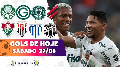 TODOS OS GOLS DESTE SÁBADO 27 08 22 GOLS PELO BRASILEIRÃO SÉRIES A E