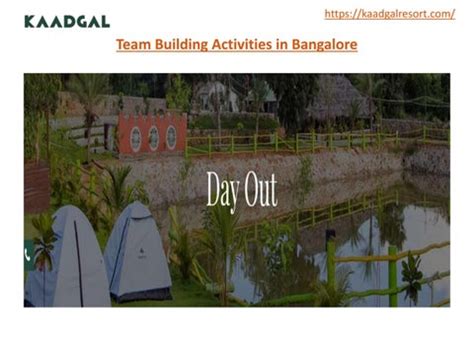 Team Building Activities in Bangalore - Kaadgal Resort by saran kish ...