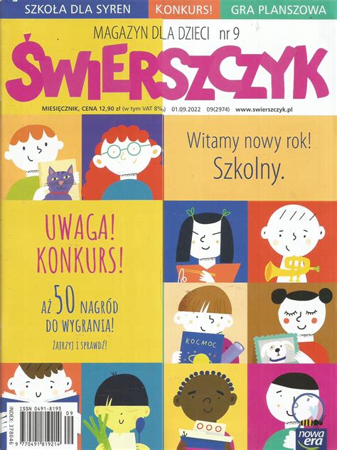 9 2022 Świerszczyk magazyn dla dzieci 12722111494 Czasopismo Allegro