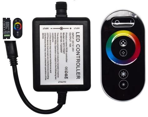 Dc V A Rf Remote Touch Rgb Led Controller Touch Dimmer For Led