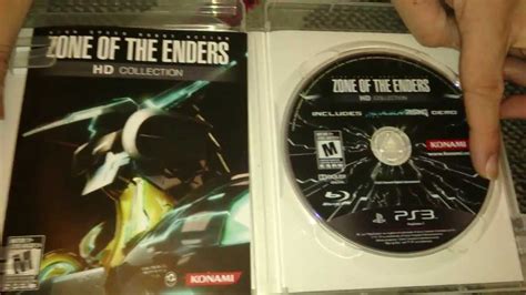 Nostalgamer Unboxes Zone Of The Enders Hd Collection On Sony