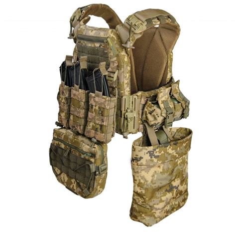 Купить Плитоноска бронежилет Пиксель MOLLE с быстрым сбросом 8 ...