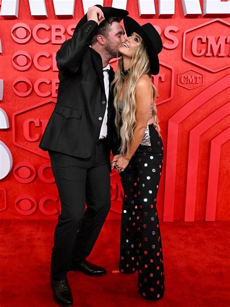 Six Adorable Couple Moments At The 2024 CMT Awards Lainey Wilson