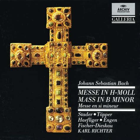 Johann Sebastian Bach Messe H Moll Bwv Cds Jpc