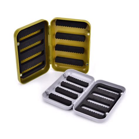 New Double Sides Foam Fly Fishing Lure Bait Hook Tackle Storage Case