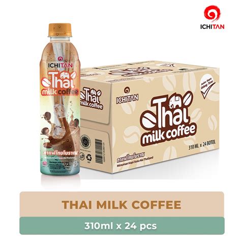 Jual Ichitan Thai Milk Coffee 1 Kardus Isi 24 Botol 310ml Shopee