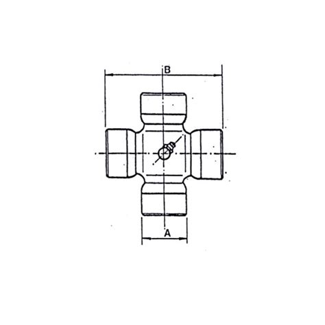 Cruceta De Cardan 42x123 DOBLE JUNTA C ENGRASE Indauto