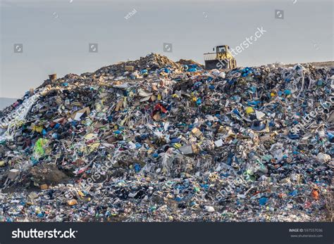 Pollution Concept Garbage Pile Trash Dump Stock Photo (Edit Now) 597557036