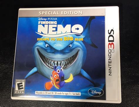 Finding Nemo Escape To The Big Blue Special Edition Nintendo 3ds