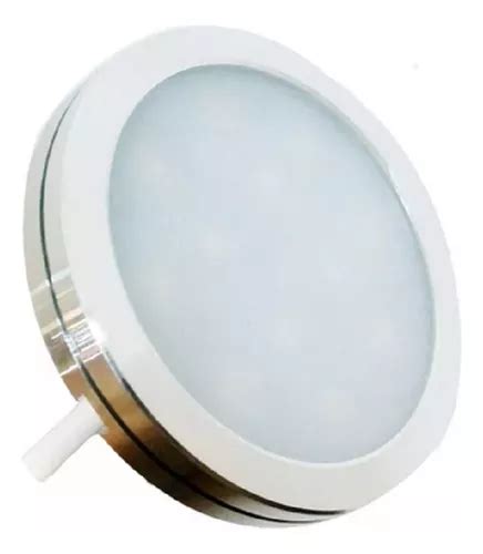 Foco Mini Aplique Led W Sobrepuesto Redondo Cm Dimerizable Luz Blanco