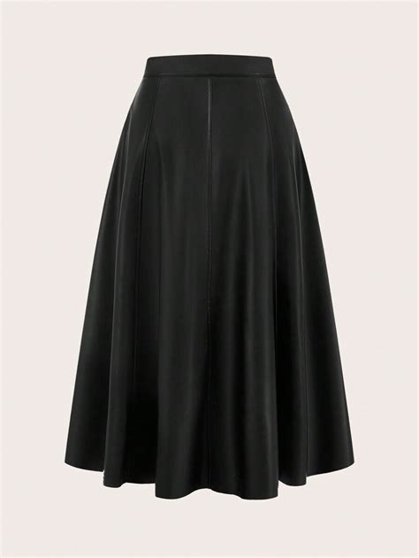 Women S Solid Color Elegant Commute Midi Skirt For Sale Australia New