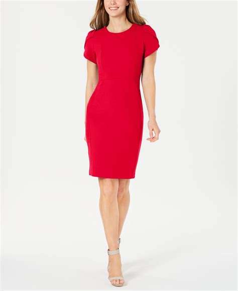 Calvin Klein Red Dress Dresses Images 2022