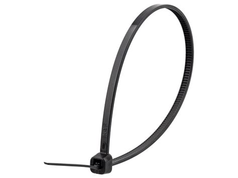 8 Inch Black UV Intermediate Cable Tie 1000 Pack Computer Cable Store