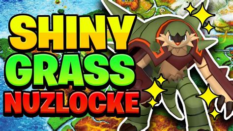 Pokemon X Hardcore Nuzlocke GRASS TYPE SHINY ONLY No Overleveling