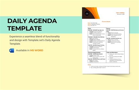 Page 10 FREE Agenda Templates and Examples - Edit Online & Download ...