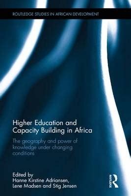 EBook Higher Education And Capacity Building In Africa Von Hanne