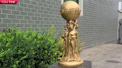 Full Size Bronze The World Is Yours Statue For Sale - Buy The World Is ...