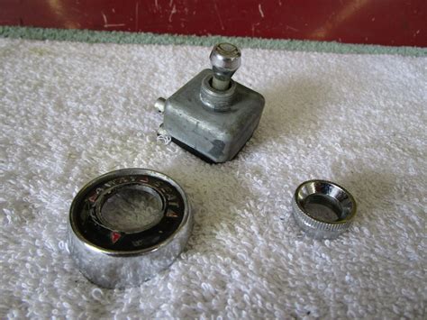 1955 1956 Ford Power Seat Switch And Bezel Ebay