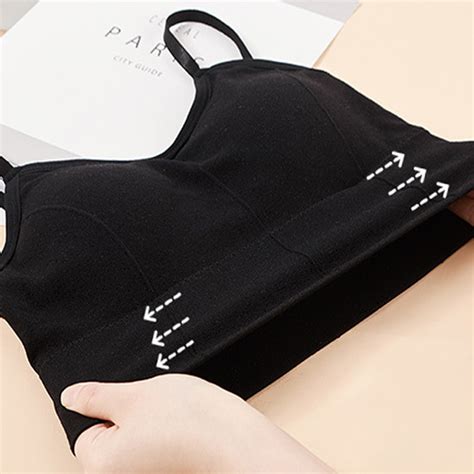 Women Tank Crop Top Sexy Female Underwear Seamless Crop Tops Lingerie Femme Strap Adjustable