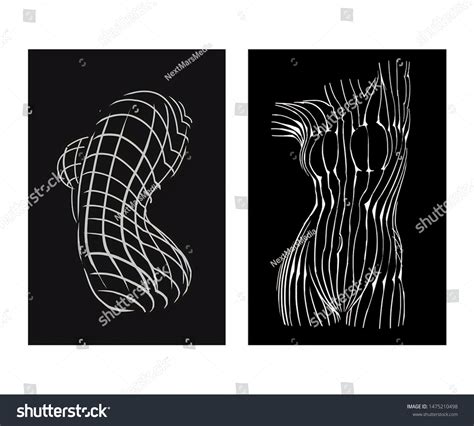 Body Curves Concept Art Realistic Illustration Stock Illustration ...