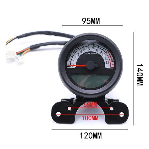 Lcd Digitale Snelheidsmeter Toerenteller Kilometer Grandado