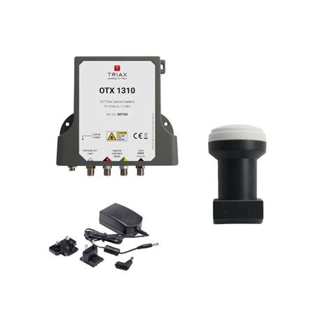 Triax OTX 1310 Kit The Set Includes A TWB 40 Wideband LNB And The OTX