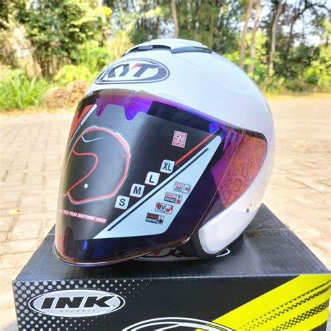 Jual Gratis Ongkir Helm Kyt Kyoto Kw Paket Ganteng Spoiler Shopee