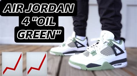 Review And On Feet Of The Air Jordan 4 Oil Green” Do Not Sell 📈📈