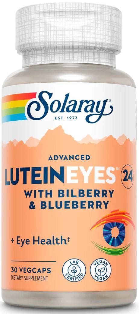 Lutein Eyes Advanced 60ct 24mg by Solaray available at VitaNet®, LLC