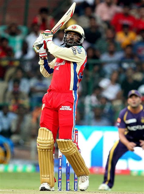 Chris Gayle Meluncurkan Royal Challengers Bangalore V Kolkata Knight