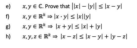 Solved 2 Q Prove The Statement E F X Y E C Prove