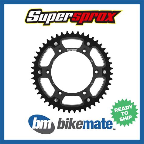 Sprocket Rear Stealth Black T For Yamaha Tt R