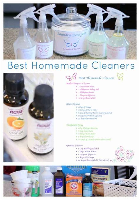 Best Homemade Natural Cleaners Recipe