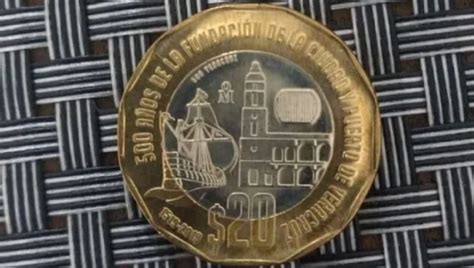 Ofrecen 666 mil al dueño de esta conmemorativa moneda de 20 pesos El