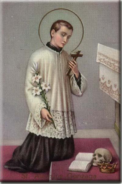 A Catholic Life Feastday Of St Aloysius Gonzaga