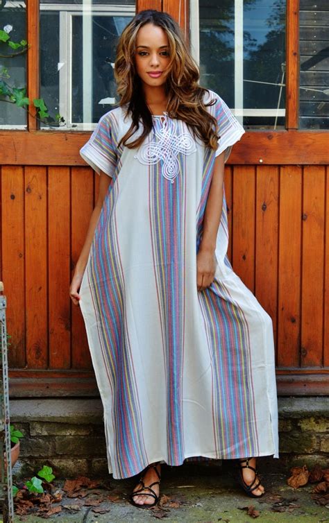 White Resort Caftan Kaftan Bedoin Loungewear As Beachwear Gifts