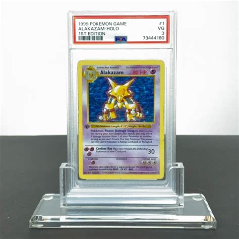 1st Edition Shadowless Alakazam Holo Base Set 1 102 Catawiki