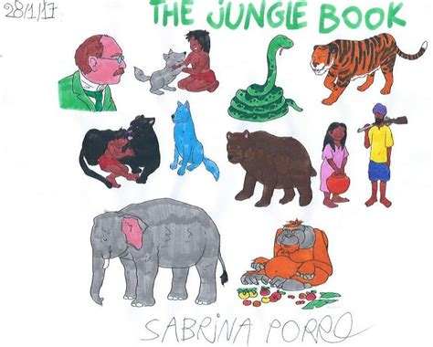 The Jungle Book Characters by Sabrina2000 on DeviantArt