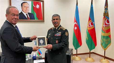 Zakir Hasanov Meets With Defense Minister Of Bosnia And Herzegovina