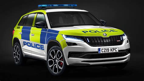 2019 Skoda Kodiaq vRS Police (UK) - Wallpapers and HD Images | Car Pixel