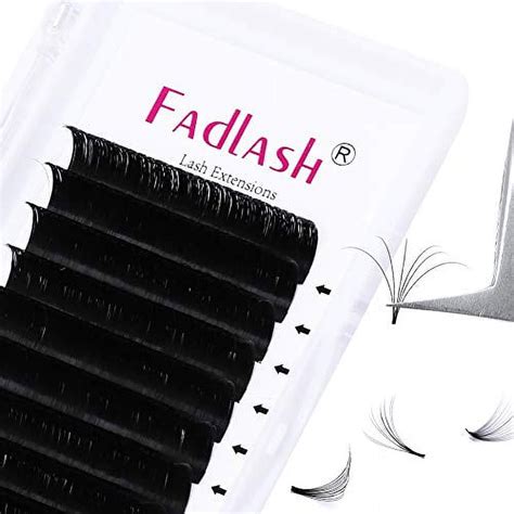 Volume Lash Extensions FADLASH Easy Fan 3D 10D D Curl Volume Fans 0 05