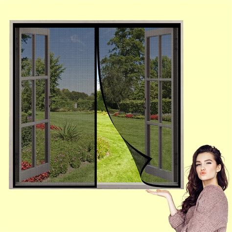 Fly Screens for Windows, 145 x 155 cm Mosquito Insects Screen Insect