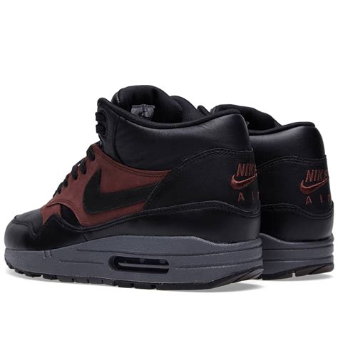 Nike Air Max 1 Mid Deluxe QS Black & Barkroot Brown | END. (US)