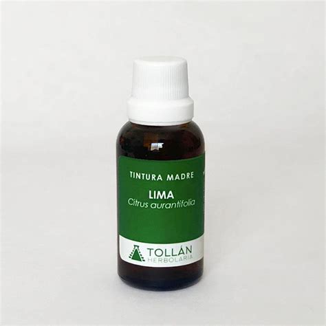 Lima Citrus Aurantifolia Tintura Madre Toll N Herbolaria