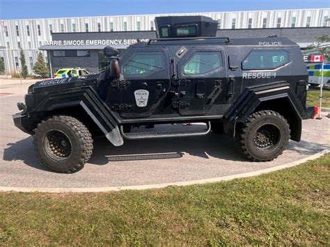 Barrie Police In The Market For New Armoured Rescue Vehicle Orillia News