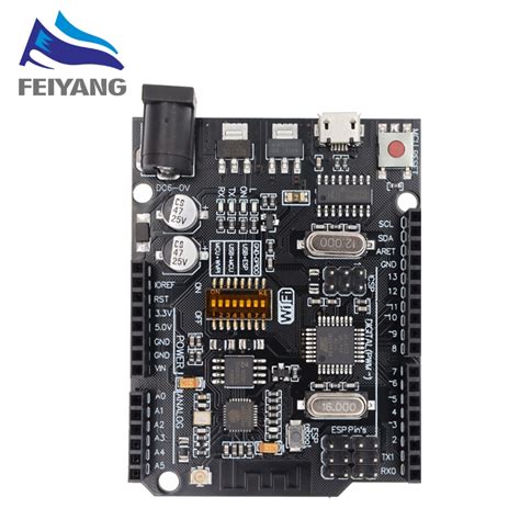 Uno Wifi R3 Atmega328p Esp8266 Bộ Nhớ 32mb Usb Ttl Ch340g Tương Thích Với Arduino Uno