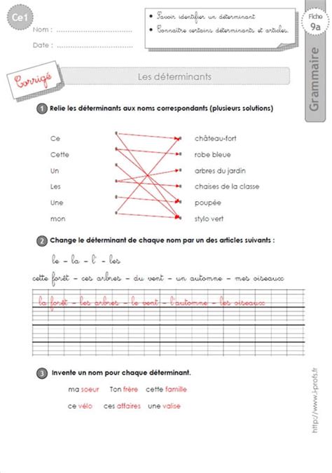 Ce Les D Terminants Grammaire 10353 Hot Sex Picture