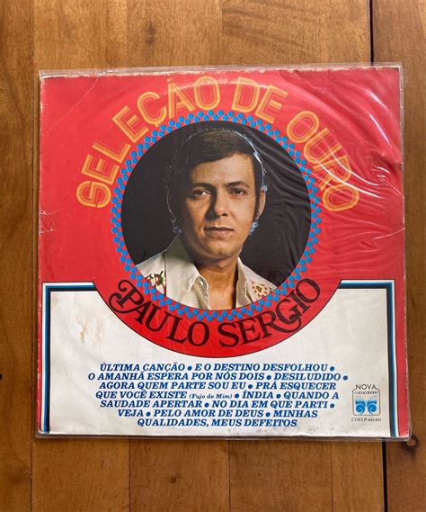 Disco Vinil Paulo Sergio Item De Música Paulo Sergio Usado 72913278